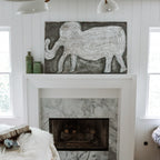Elephant In The Room Art Print - Gallery Wrap