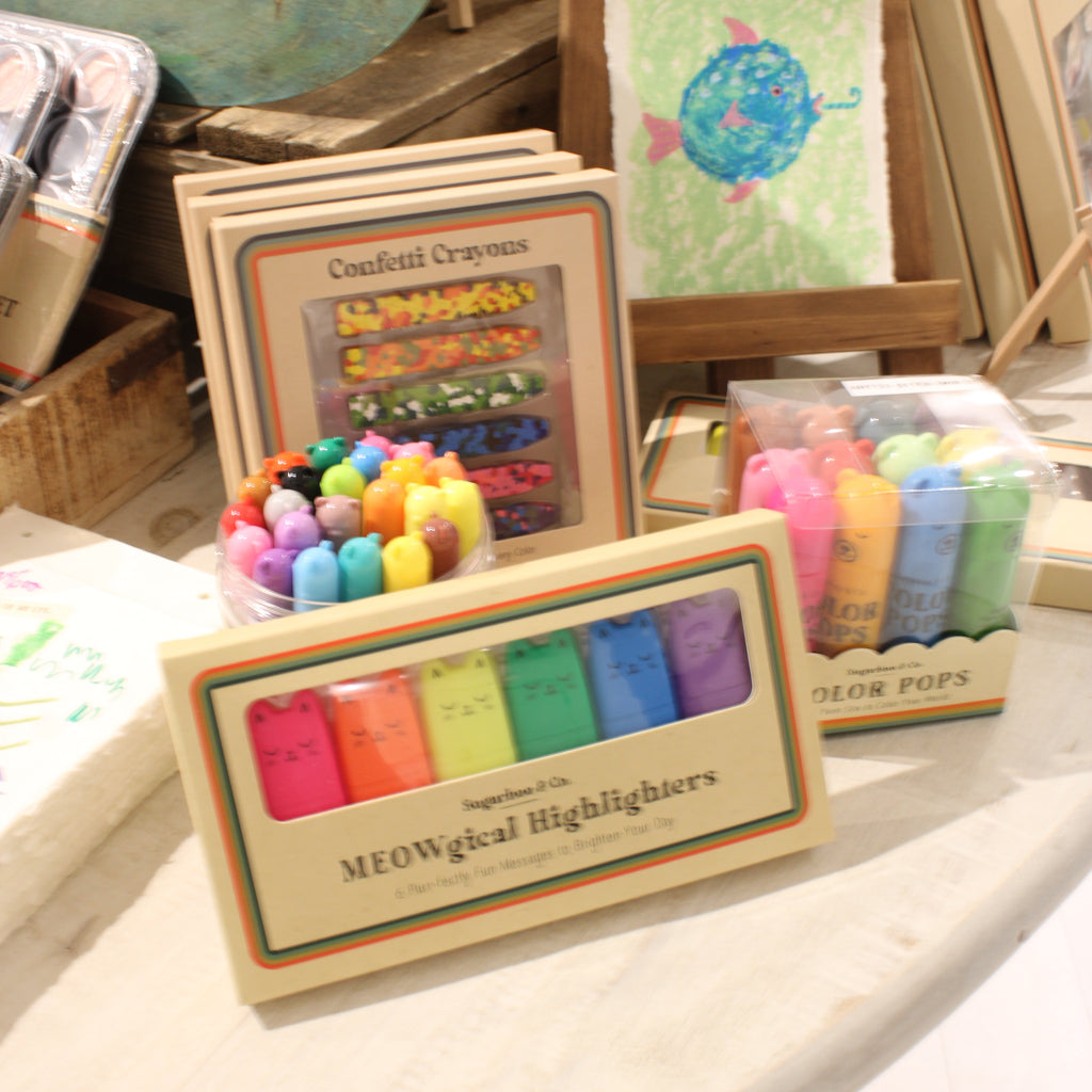 ***Confetti Crayons - 6 Count