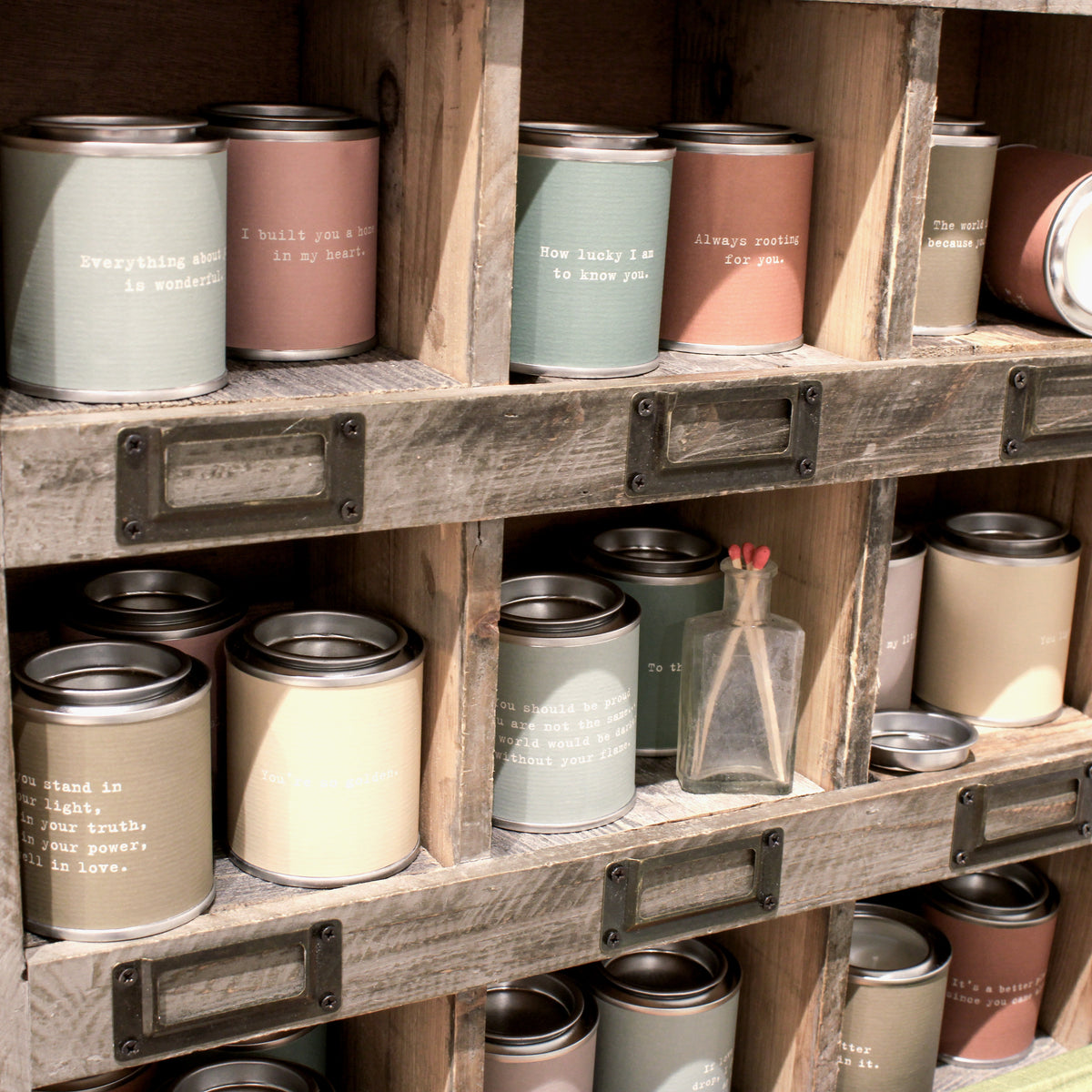 Love Candle Collection - Assorted Set of 63