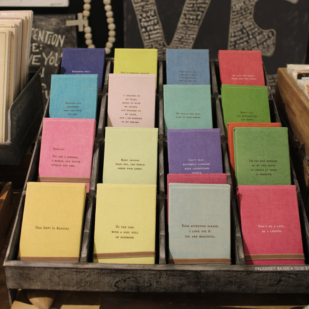 Be A Legend Fabric Notebook