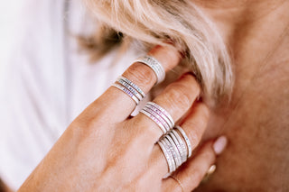 Brass Courage Dear Heart Ring