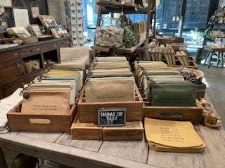 Recycled Pine Wood File Box Display