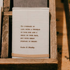 Great Purpose Fabric Notebook