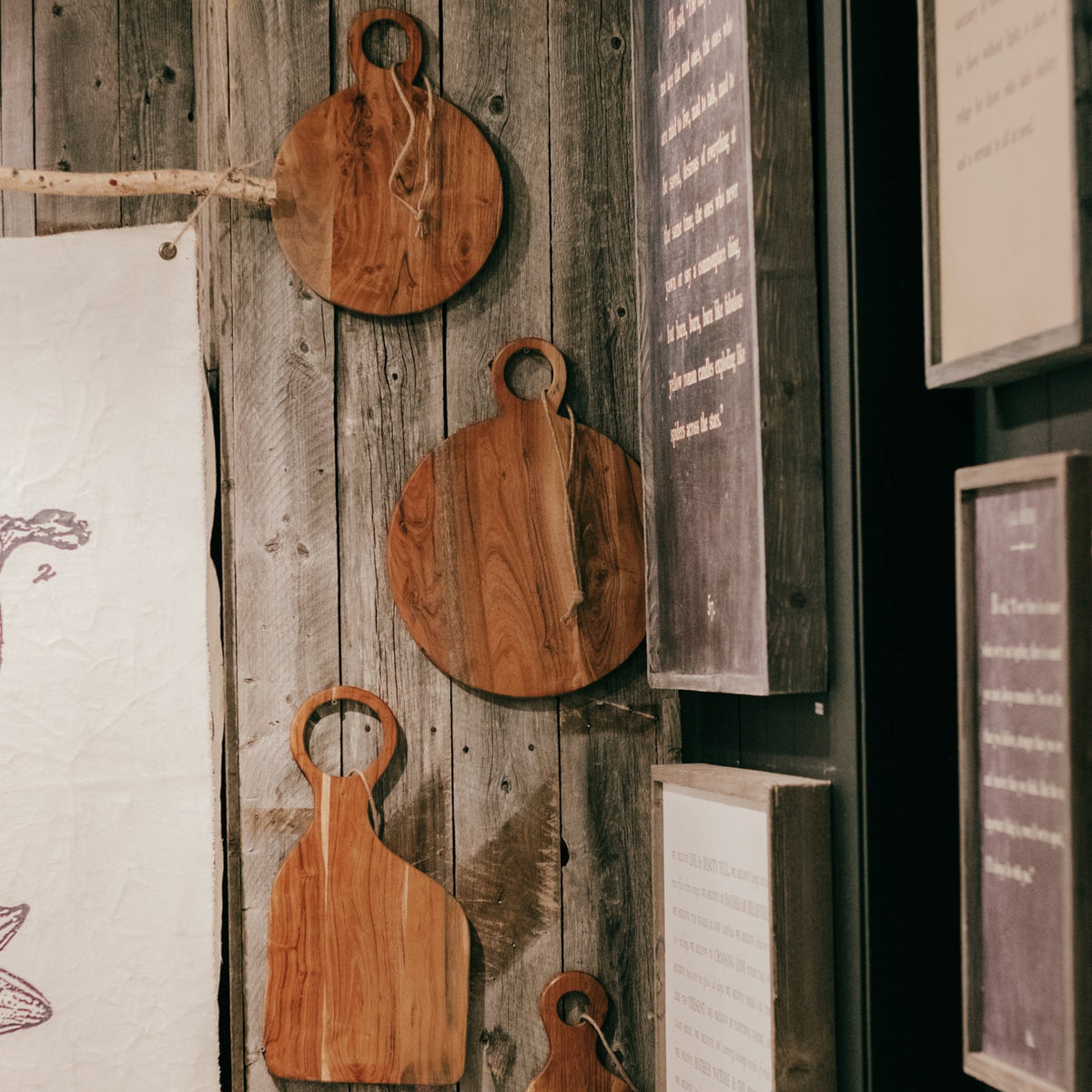 ***Small Acacia Wood Cutting Board