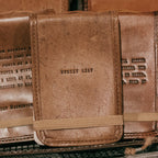 Bucket List Mini Signature Leather Journal - Maple