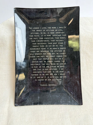 Charles Swindoll Large Decoupage Plate