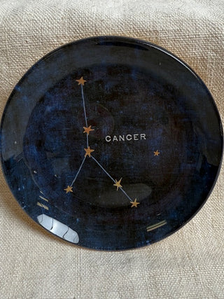 Cancer Mini Round Decoupage Plate- 4"