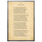 If Art Print - Grey Wood