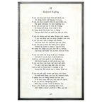 If Art Print - Grey Wood