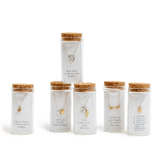 Message in a Bottle Brass Necklace Collection #2 - Assorted Set of 12