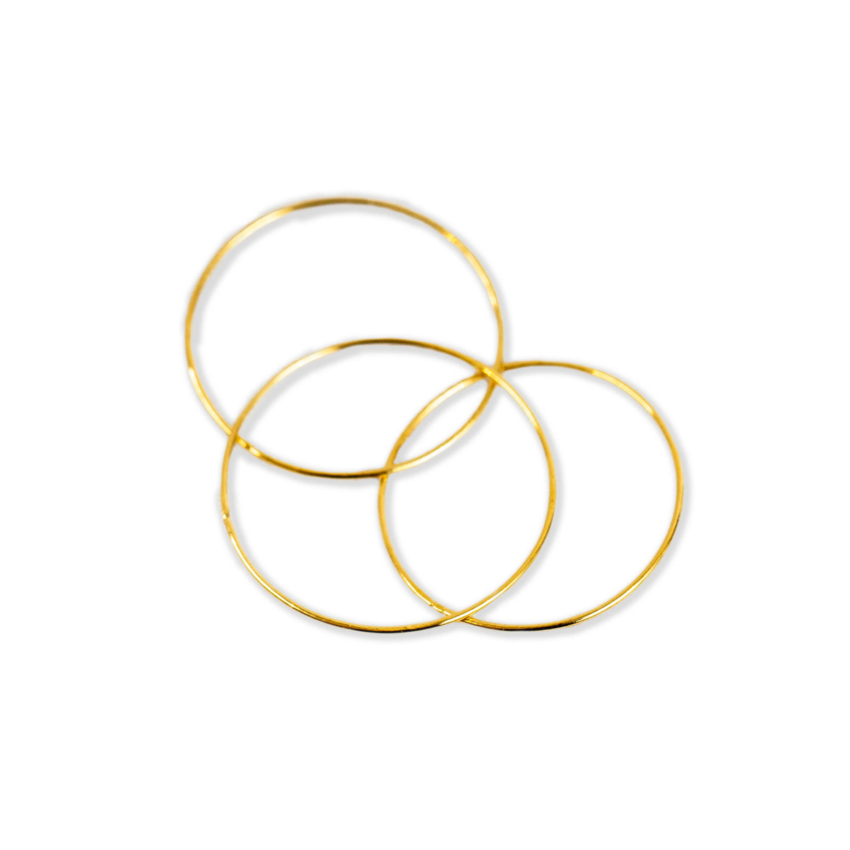 ***Thin Gold Rings - Assorted Set of 28
