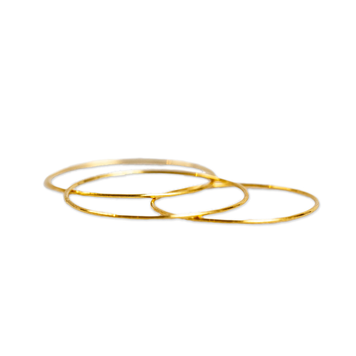 ***Thin Gold Rings - Assorted Set of 28