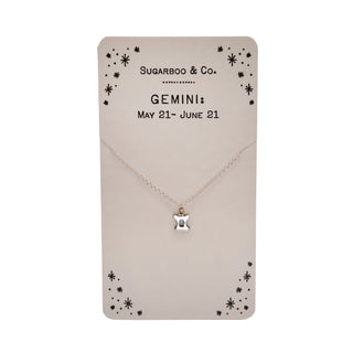 Zodiac Necklace Collection 1-Gemini