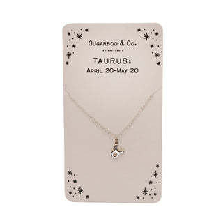 Zodiac Necklace Collection 1-Taurus