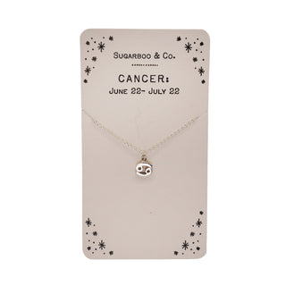 Zodiac Necklace Collection 1-Cancer