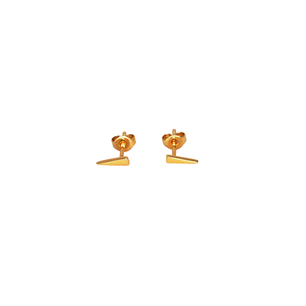 Triangle Stud Tiny Earrings