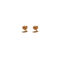 Pointed Stud Tiny Earrings