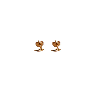 Tiny Pointed Stud Earrings