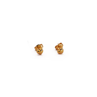 Tiny Heart Stud Earrings