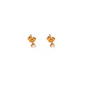 Single Crystal Stud Tiny Earrings