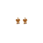 Mini Marquise Crystal Stud Tiny Earrings