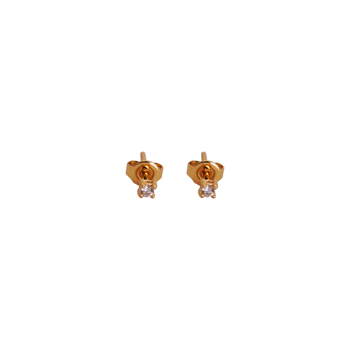 Mini Crystal Stud Tiny Earrings
