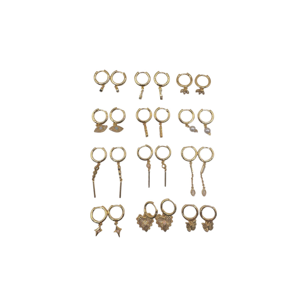 Hoop Earring Collection #2 - Set 12