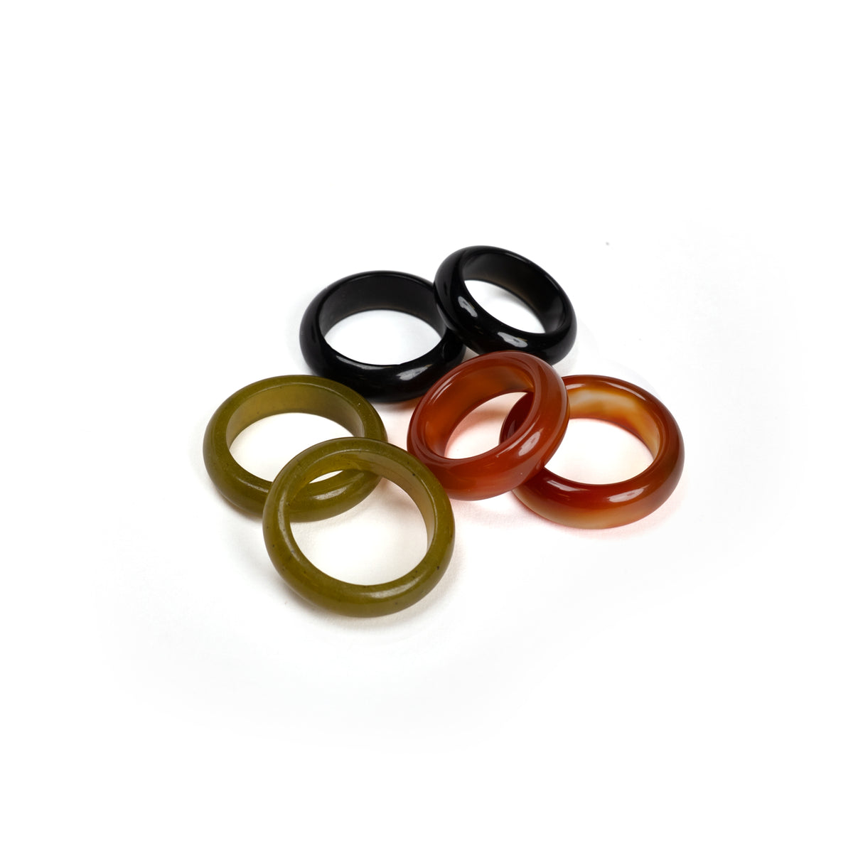 Phoenix Fire Gem Ring Collection- Set of 27
