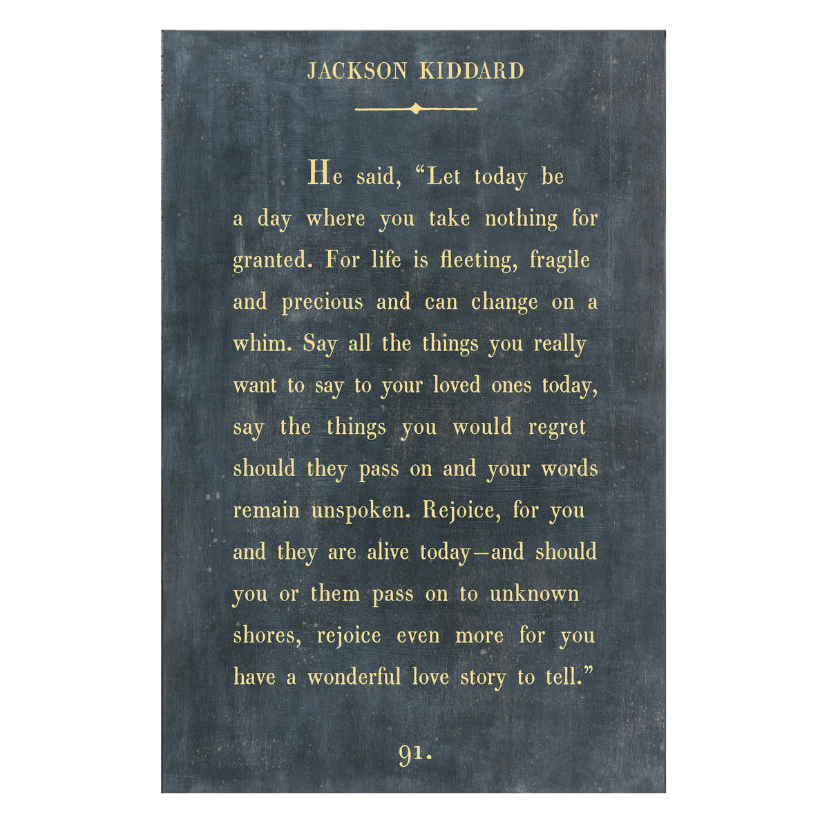Jackson Kiddard Art Print - Book Collection