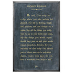 Jackson Kiddard Art Print - Grey Wood