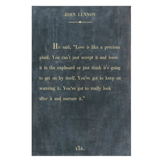 John Lennon - Book Collection - Art Print