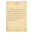 John Lennon Art Print - Gallery Wrap
