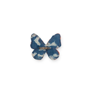 Kantha Butterfly Pin - Large