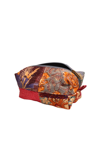 Patchwork Kantha Makeup Bag