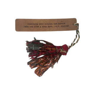 Kantha Tassle Bookmark - Assorted Set of 24