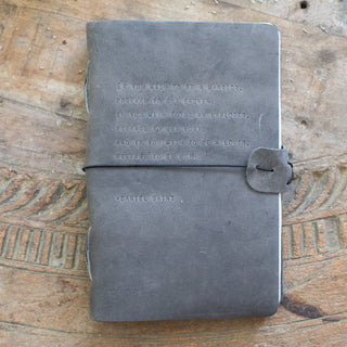 Daniel Saint Artisan Leather Journal - Charcoal