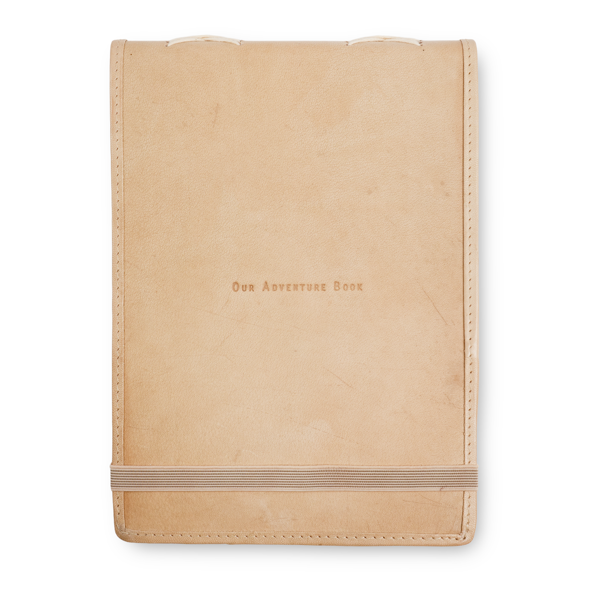 Our Adventure Book Signature Leather Journal - Honey