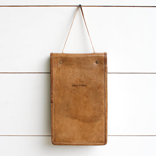 Gratitude Leather Hanging Journal