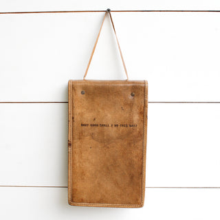 What Good Shall I Do Leather Hanging Journal