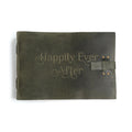 Happily Ever After Leather Story Keeper 14x10 - Moss
