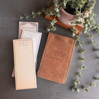 A Gentleman Is One Signature Leather Desk Journal