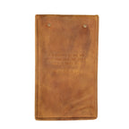 A Gentleman Is One Signature Leather Desk Journal