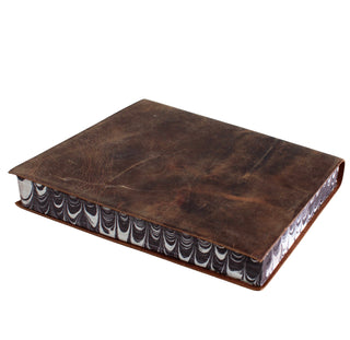 What Good (Franklin) Marbled Edge Leather Journal