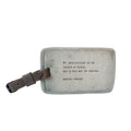 My Destination Leather Luggage Tag - Stone