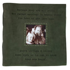 Perhaps They Are Not Stars Leather Photo Keeper 12x12 - Moss