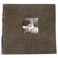 I Knew When Leather Photo Keeper 12x12 - Slate