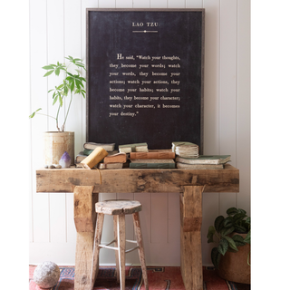 Lao Tzu Book Collection (Gallery Wrap) Art Print