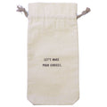 Let's Make Pour Choices Wine Bag
