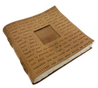 Letter For Sophie Leather Photo Keeper 12x12 - Fawn