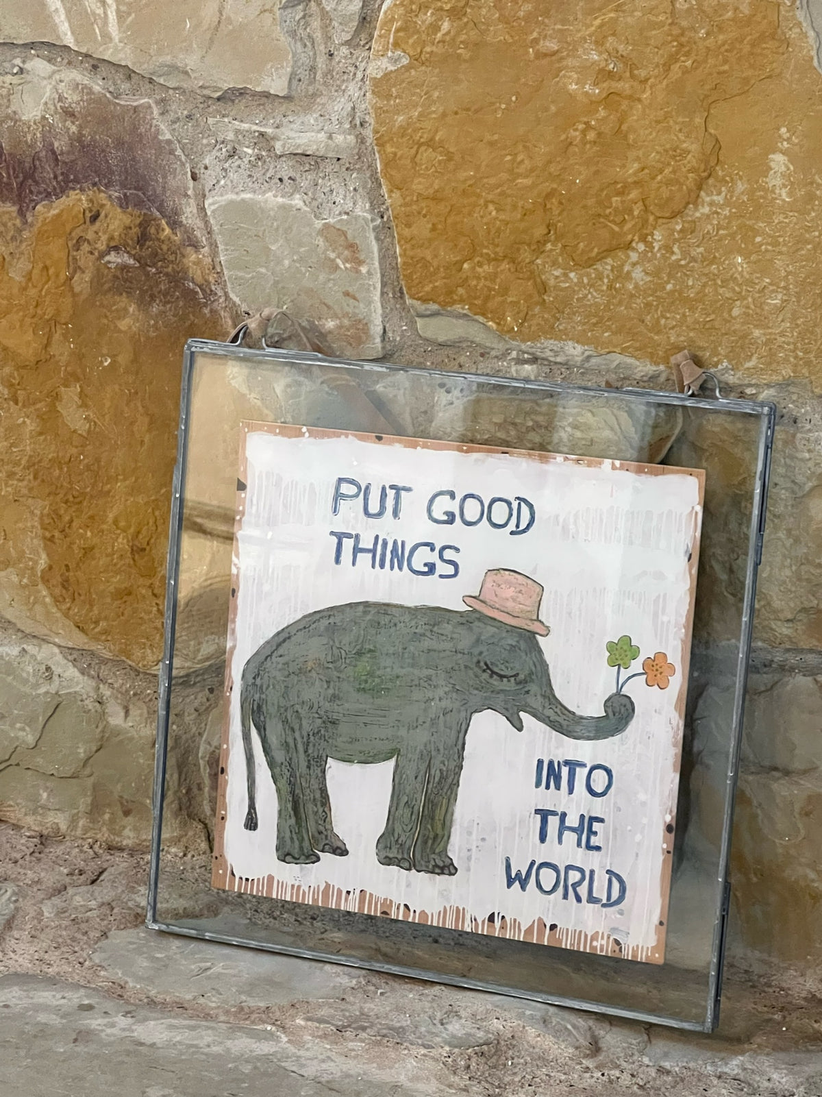 Square Zinc Hanging Frame 10x10